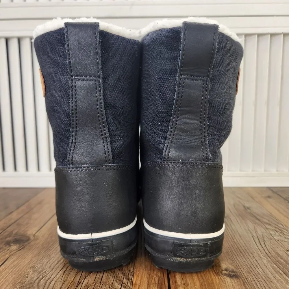 Keen Elsa Boot WP Waterproof Insulated Winter Boots Womens Size 9 Black 1013971
